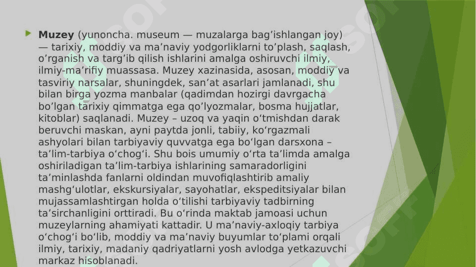 Virtual muzeylar va ularning ahamiyati 2