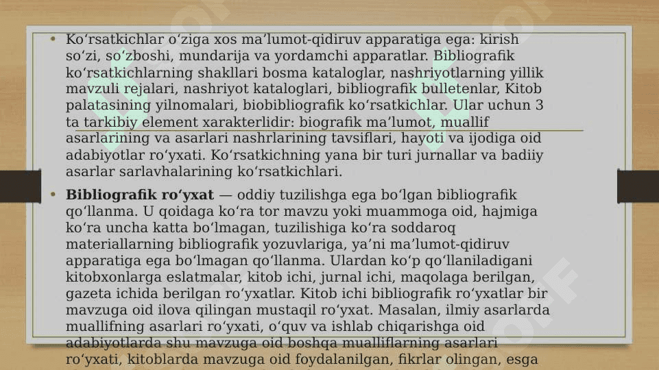 MILLIY AXBOROT RESURSLARI BILAN ISHLASH 4