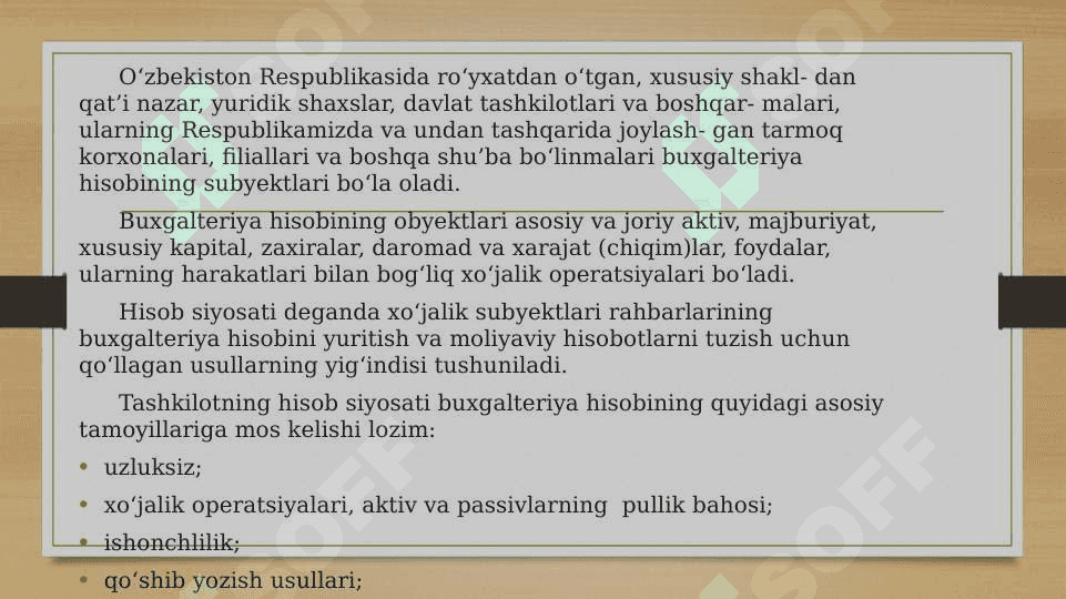 Buxgalteriya hisobi subyektlari 8