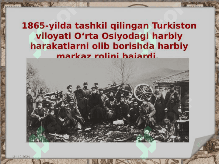 Turkiston general-gubernatorligining tashkil etilishi 4