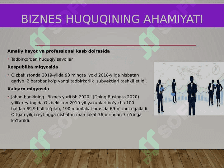 Biznes huquqiy munosabat tushunchasi, belgilari va tarkibiy qismlari 3