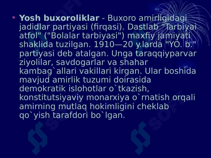 Yosh buxoroliklar tashkiloti 3