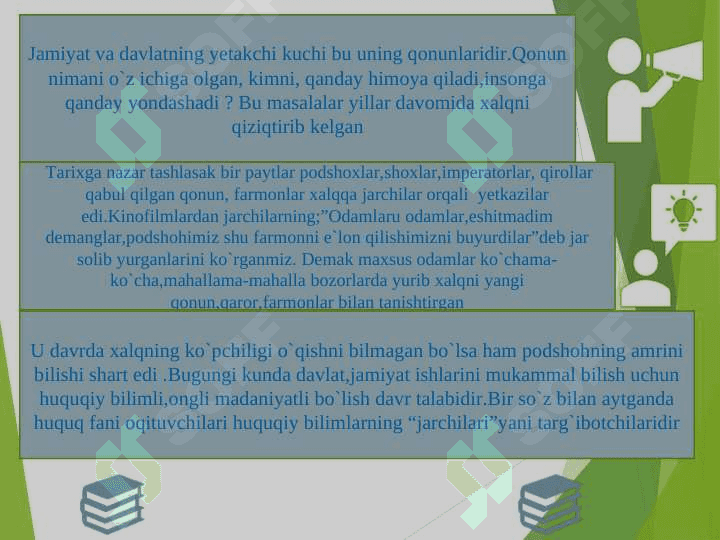 Davlat va huquq  asoslari fanining o`ziga xos metodlari 4