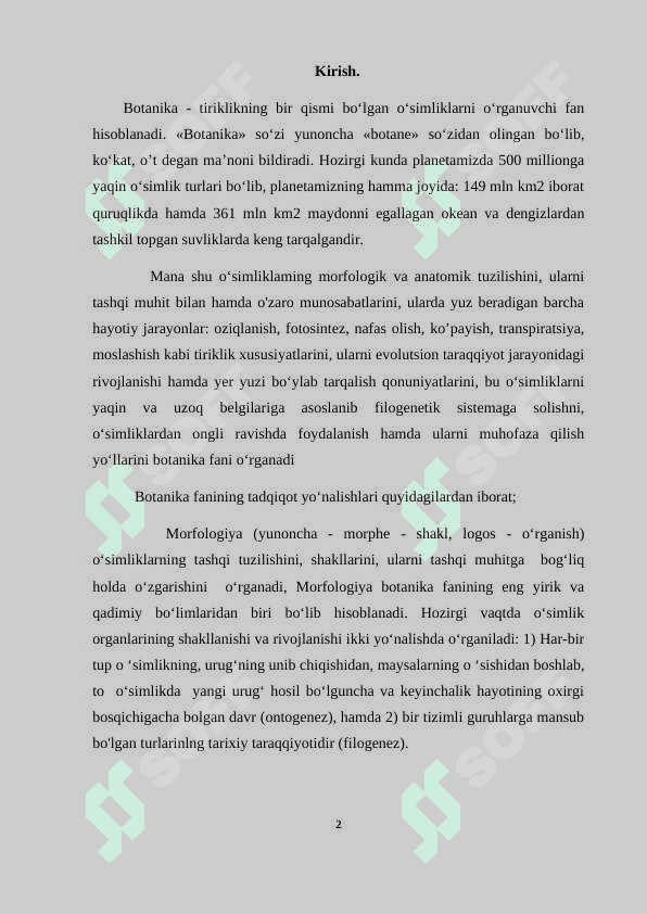 O'simliklarning  patogen organizmlarga chidamliligi fiziologik xossalari 2