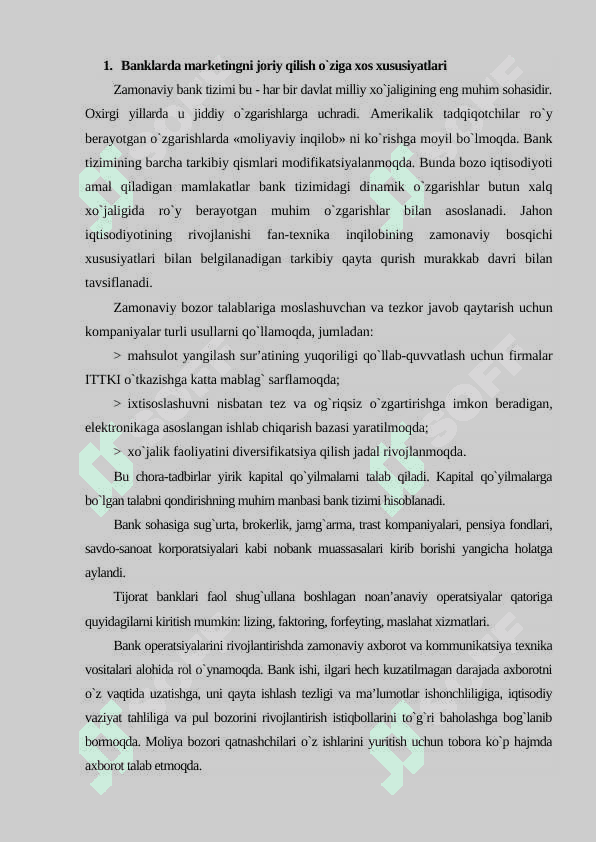 BANK MARKETINGI 4