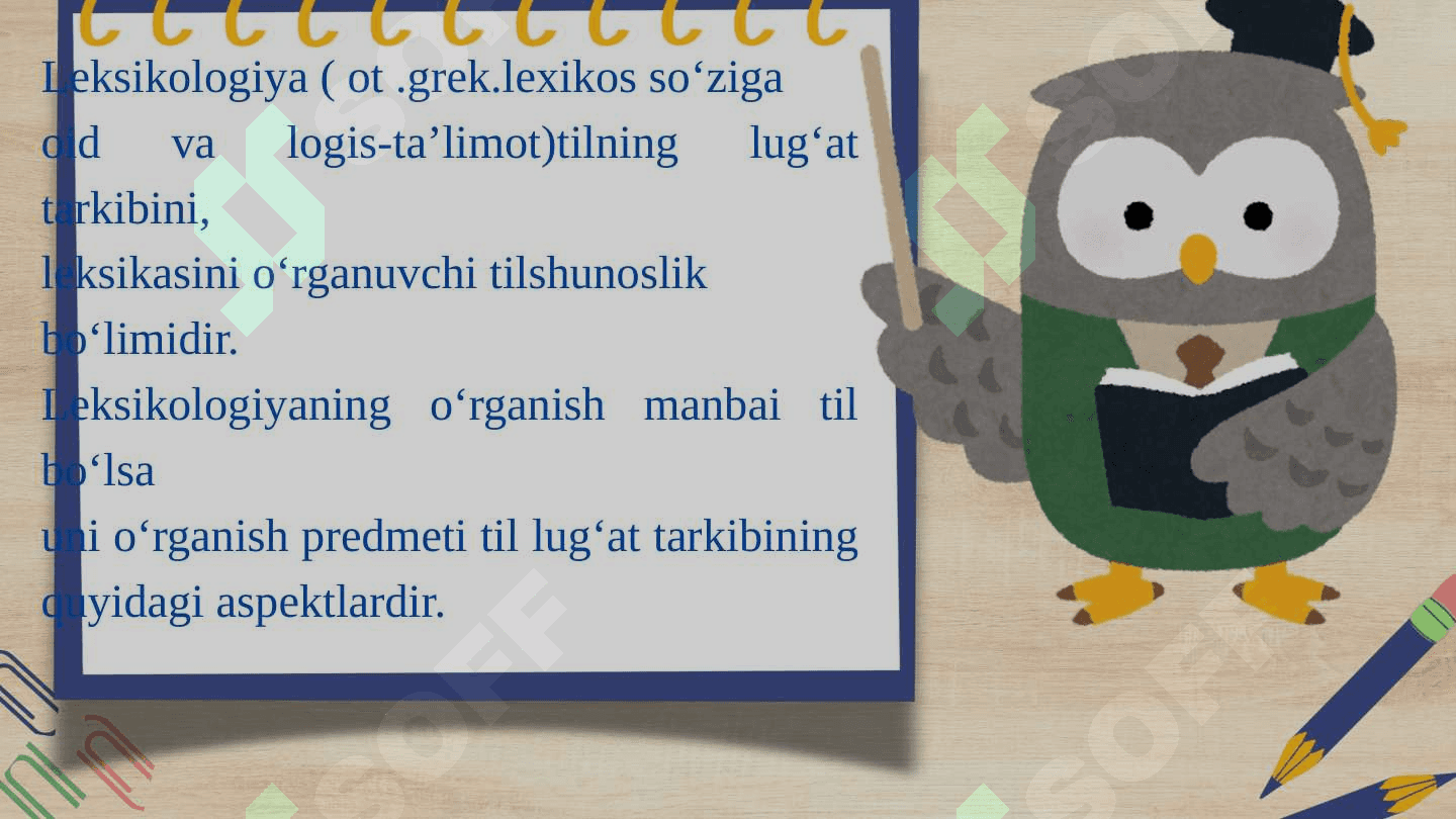 TURK TILI LEKSIKOLOGIYADI 2
