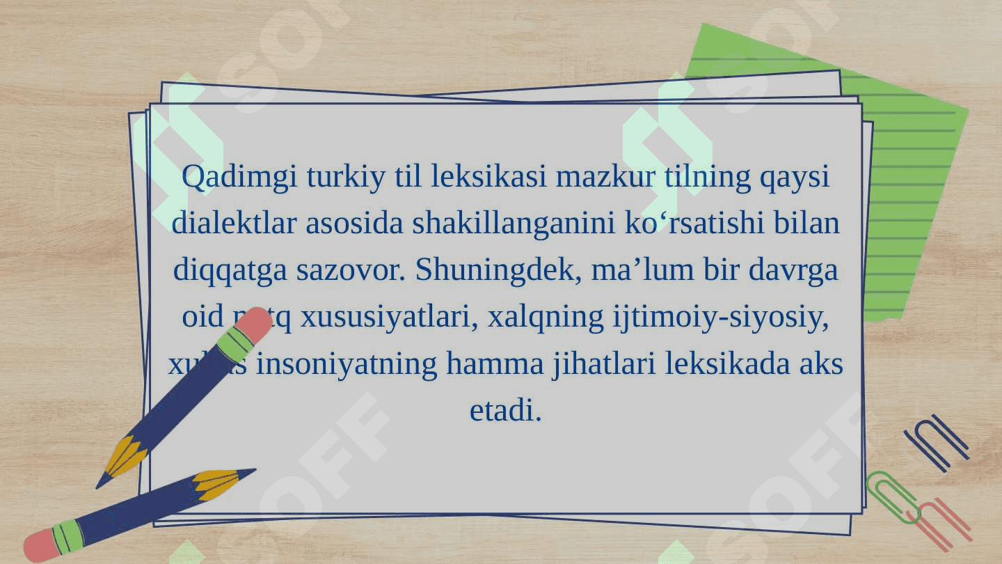 TURK TILI LEKSIKOLOGIYADI 4