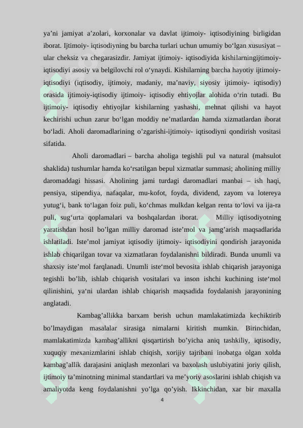 Ijtimoiy- iqtisodiy ehtiyojlarning mazmuni va ularning turkumlanishi 4