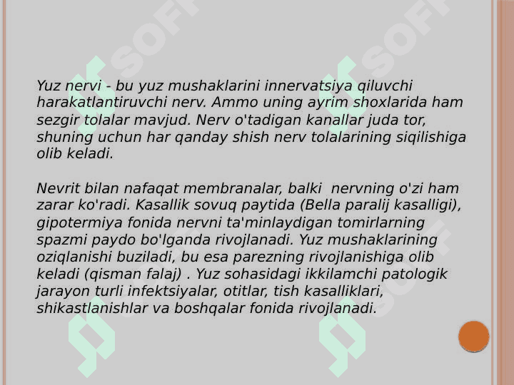 Uch shoxli nerv nevralgiyasida igna refleksoterapiya nuqtalari topografiyasi 2