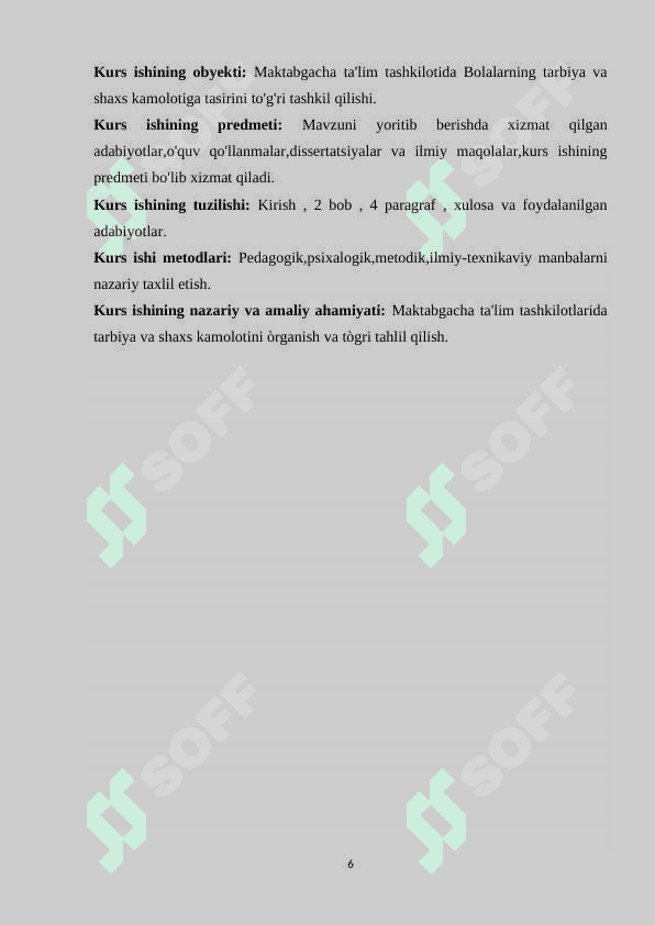 Maktabgacha ta’lim tashkilotida tashkil etiladigan ijodiy o’yinlar 6