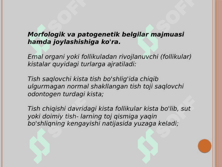 Follikulyar kistalar 5