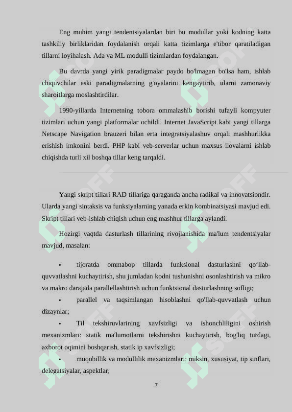 PYTHONDA KALKULYATOR DASTURINI YARATISH 7