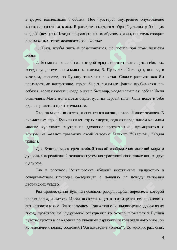 Тема любви в творчестве И.А.Бунина 3