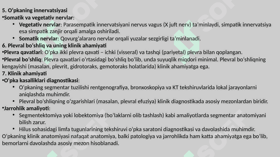 O’PKA KLINIK ANATOMIYASI 4