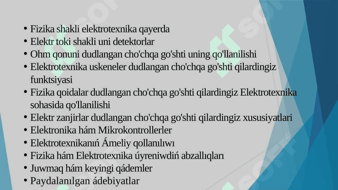 Fizika-elektrotexnika haqida. 3