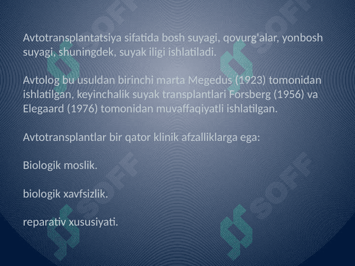 Suyak plastikasi operatsiyalari 5