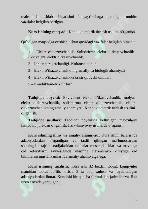 Konduktometrik titrlash 3