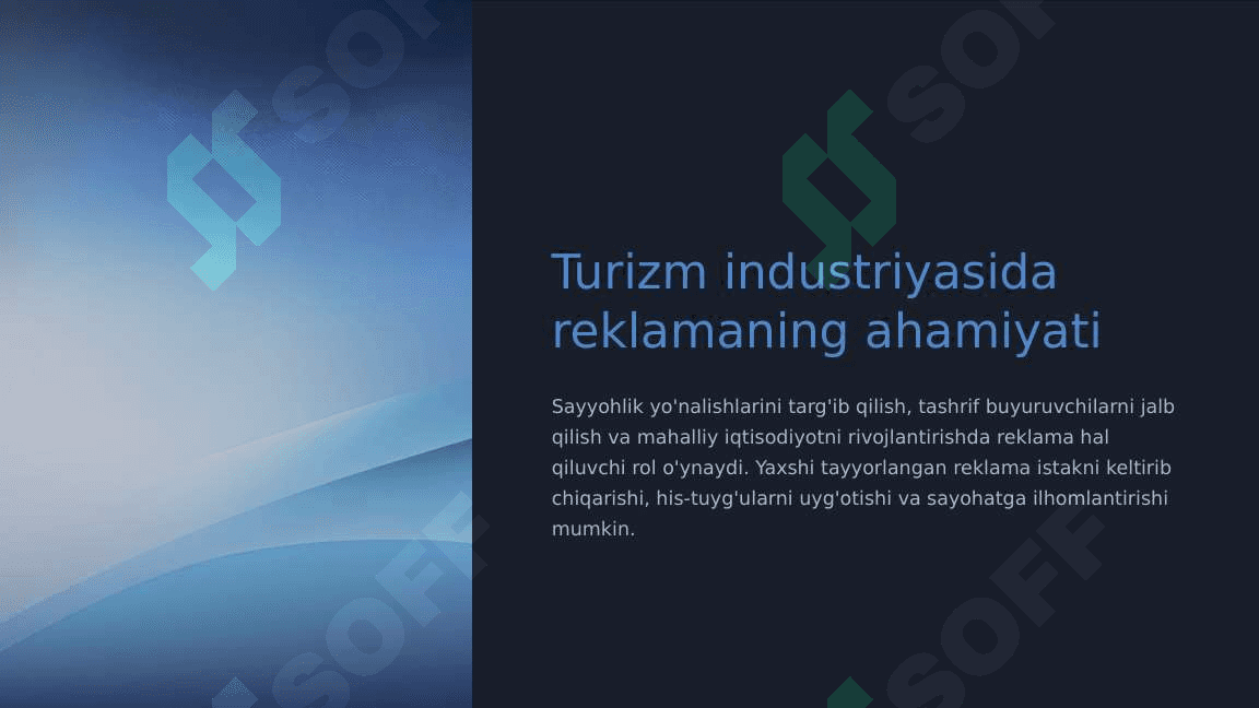 Turizmda reklama va uning yaratilish jarayoni 2