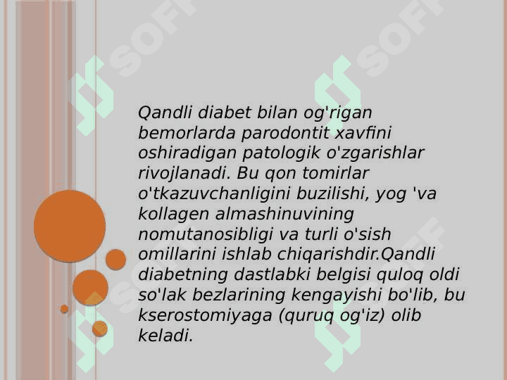 Bolalarda qandli diabetda og'iz bo'shlig'idagi o'zgarishlar 4