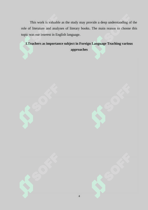 The role of teacher personality and methodology in ELT 4