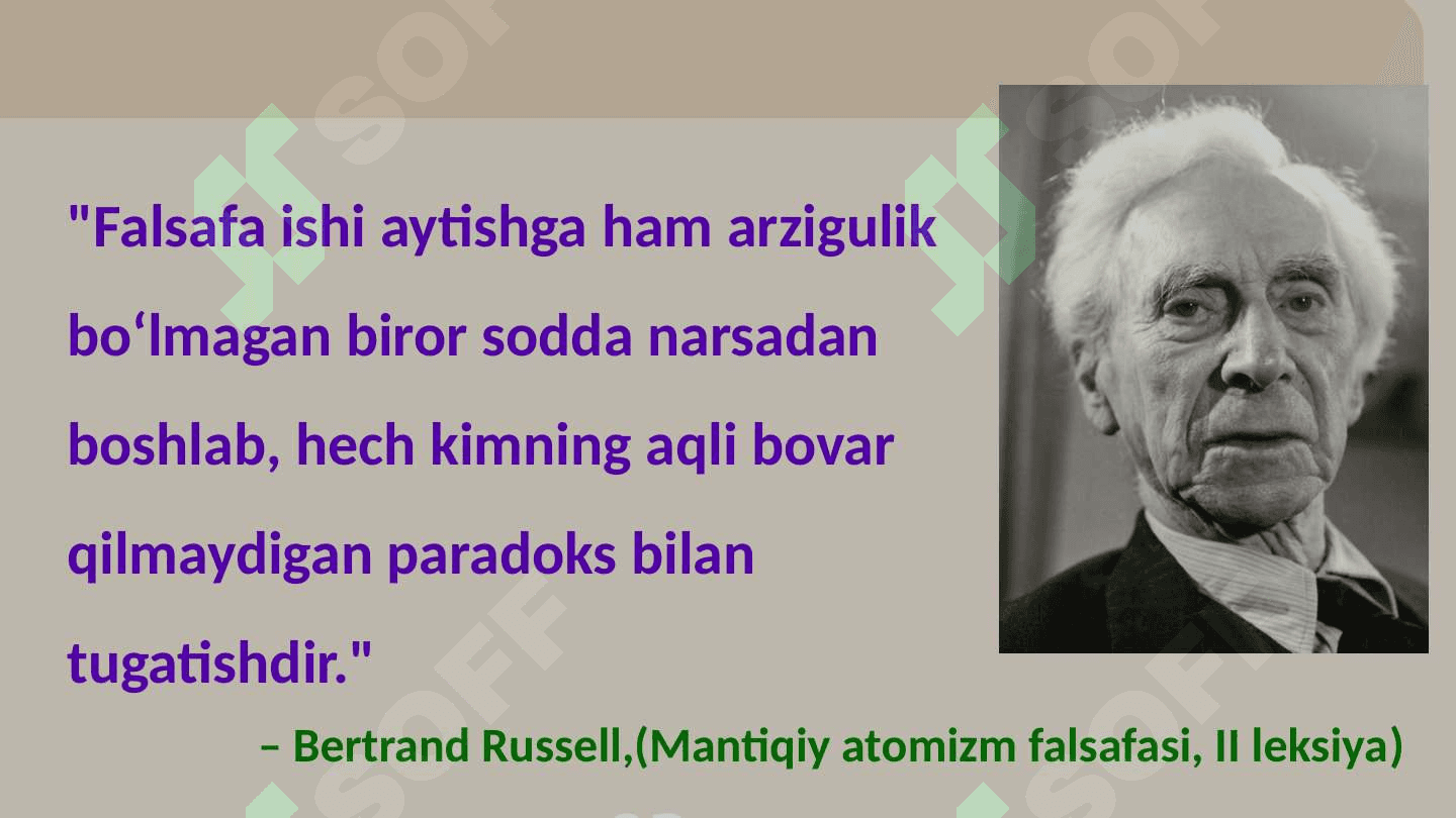 Gʻarb falsafasi 2