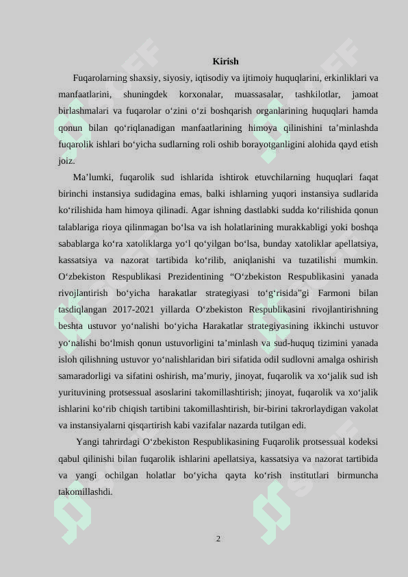 Fuqarolik sud ishlarini yuritish ishtirokchilari 2