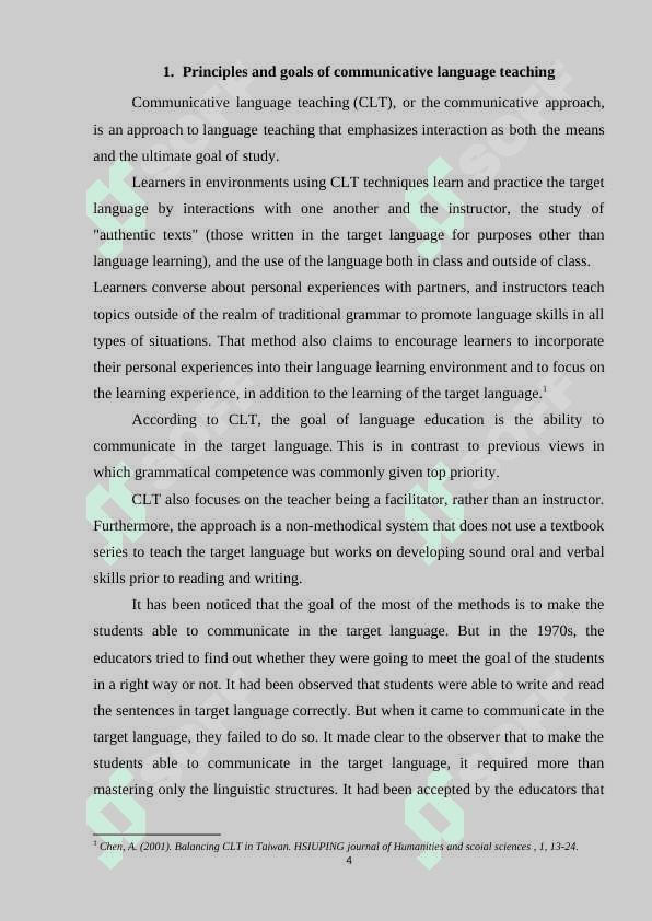 Communicative methods in efl teaching 4