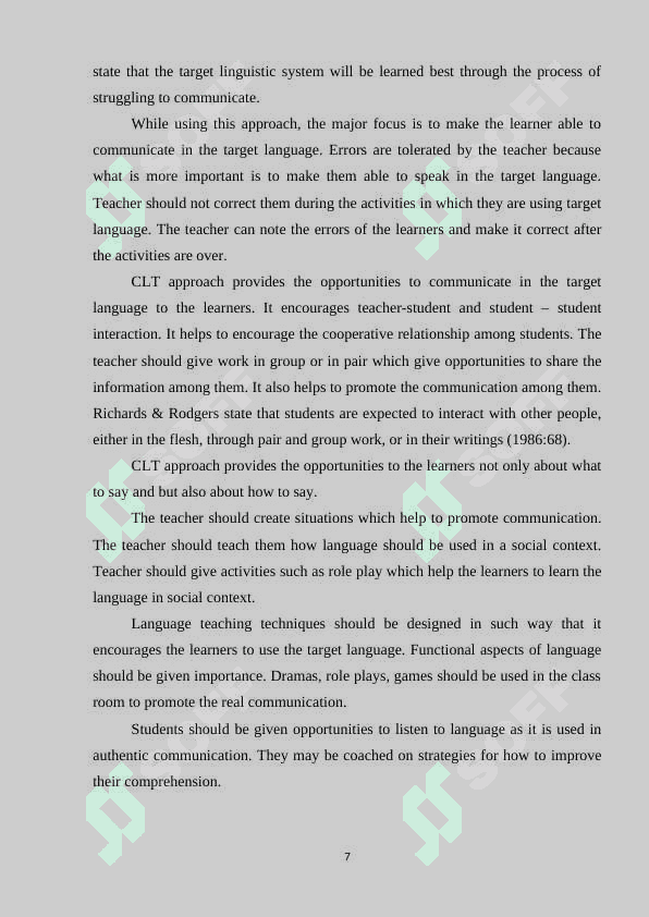 Communicative methods in efl teaching 7