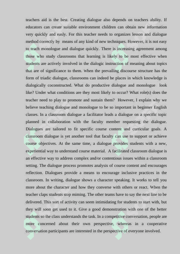 Teaching dialogue in beginner english classes 3