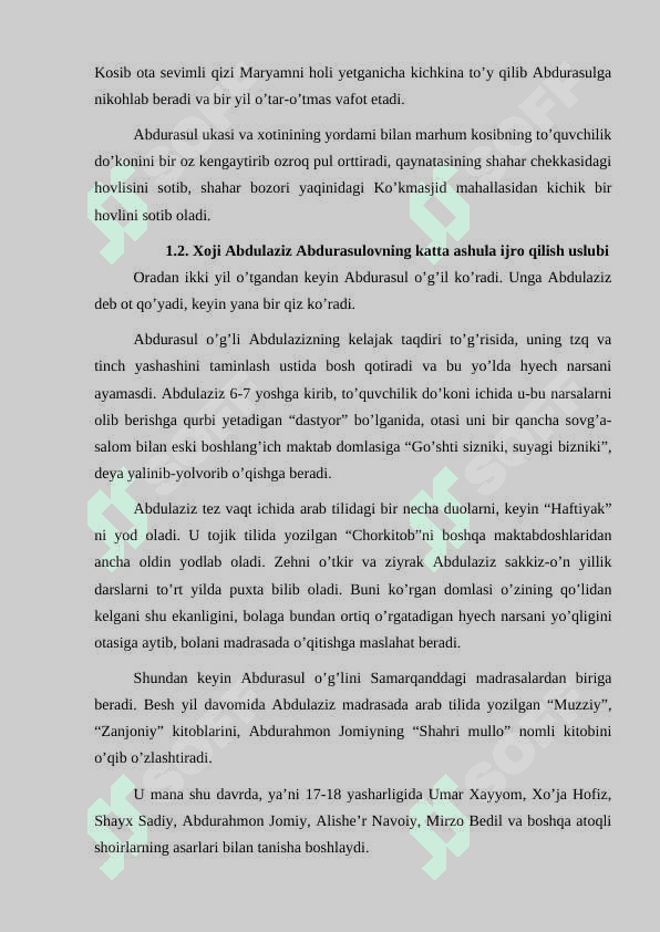 Xoji Abdulaziz Abdurasulov ijod na'munalari 8