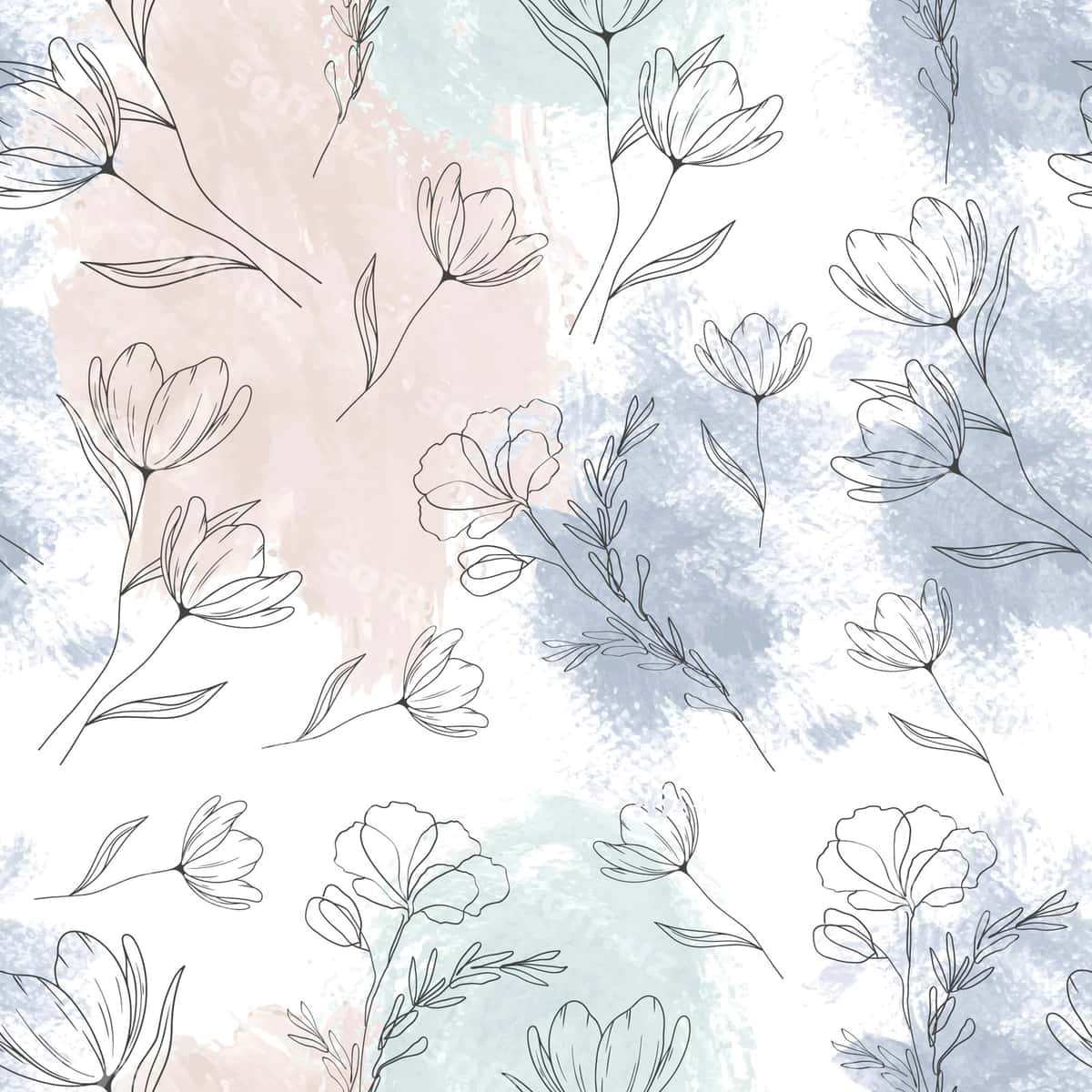 Gulli naqsh dizayni | Floral pattern design 1
