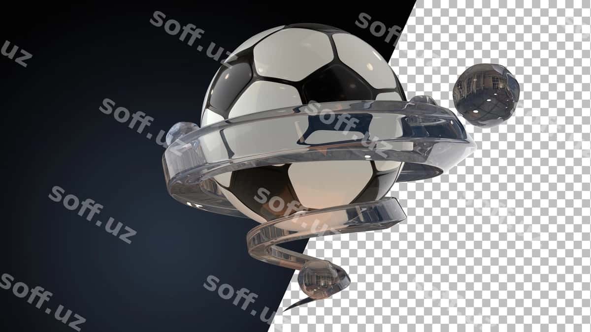 Futbol 3D render grafikasi | Football soccer 3d rendering graphics 1