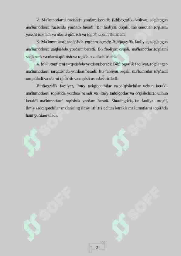 O'zbekiston kutubxonalarida bibliografiya ishi 4