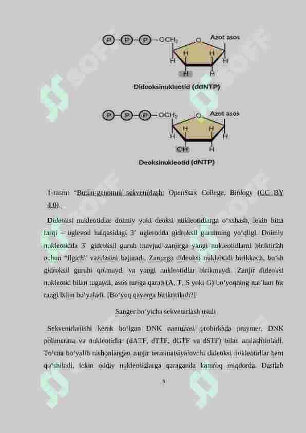 DNK ni sekvenslash usullari 5