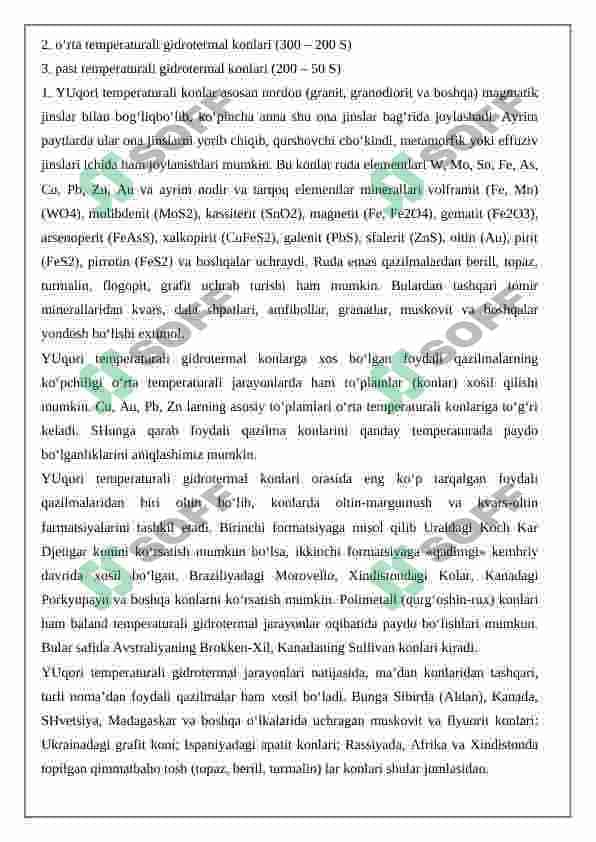 Gidrotermal konlar 3