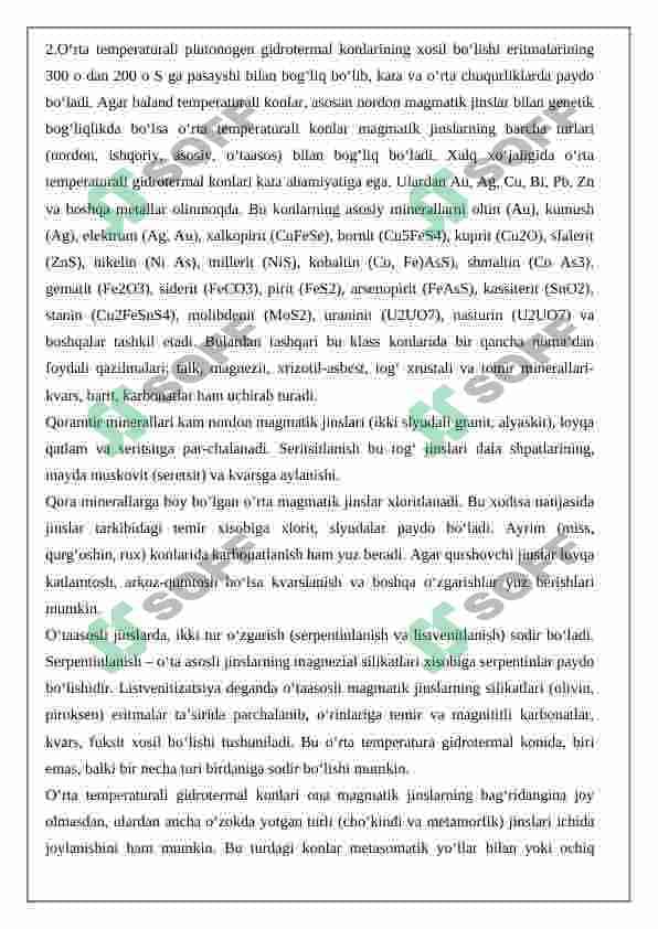 Gidrotermal konlar 4