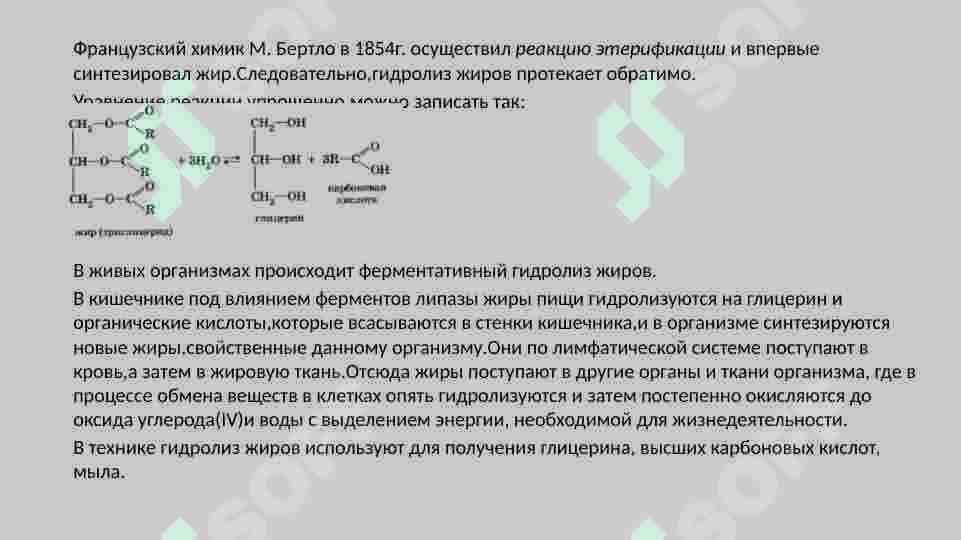 Гидролиз 7