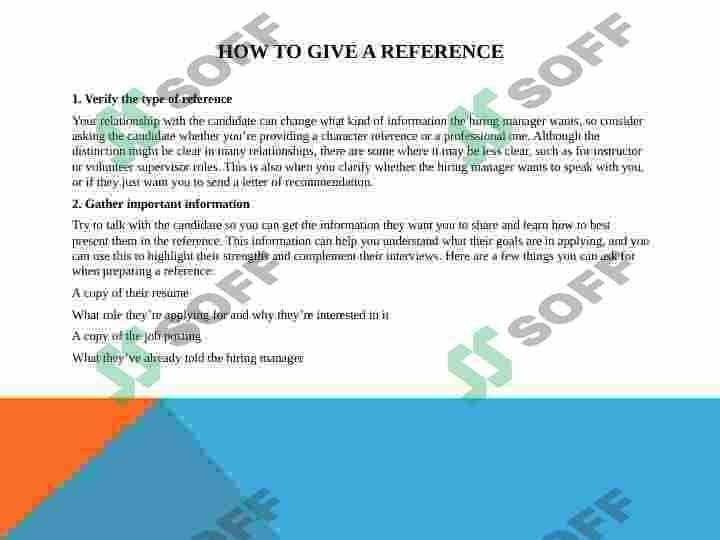 Giving reference 4
