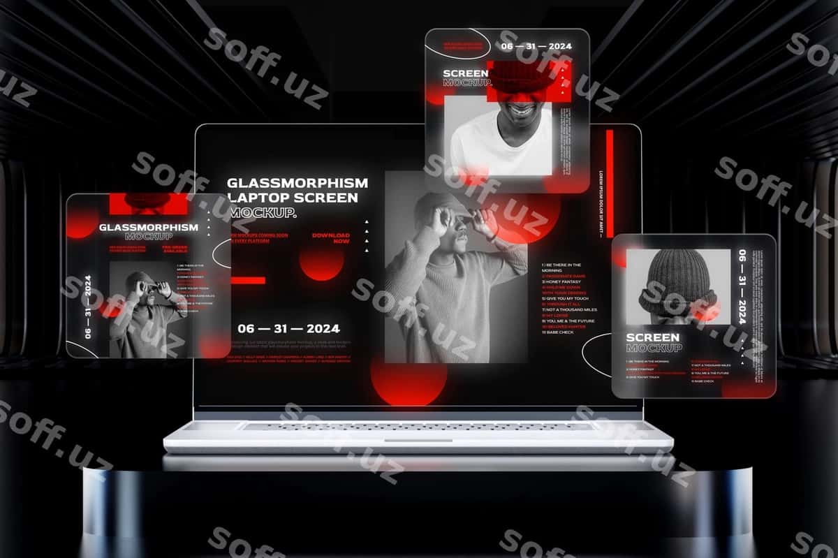 Glassmorphism laptop laptop | Glassmorphism laptop laptop 1
