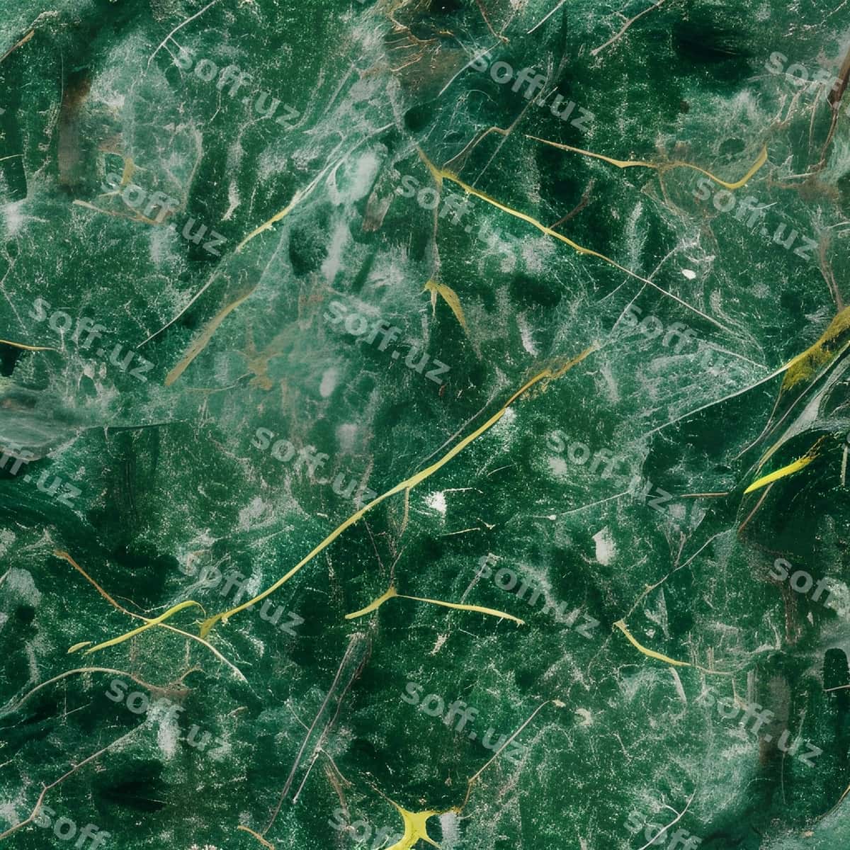 Yashil marmar abstrakt fon | Green marble abstract background 1