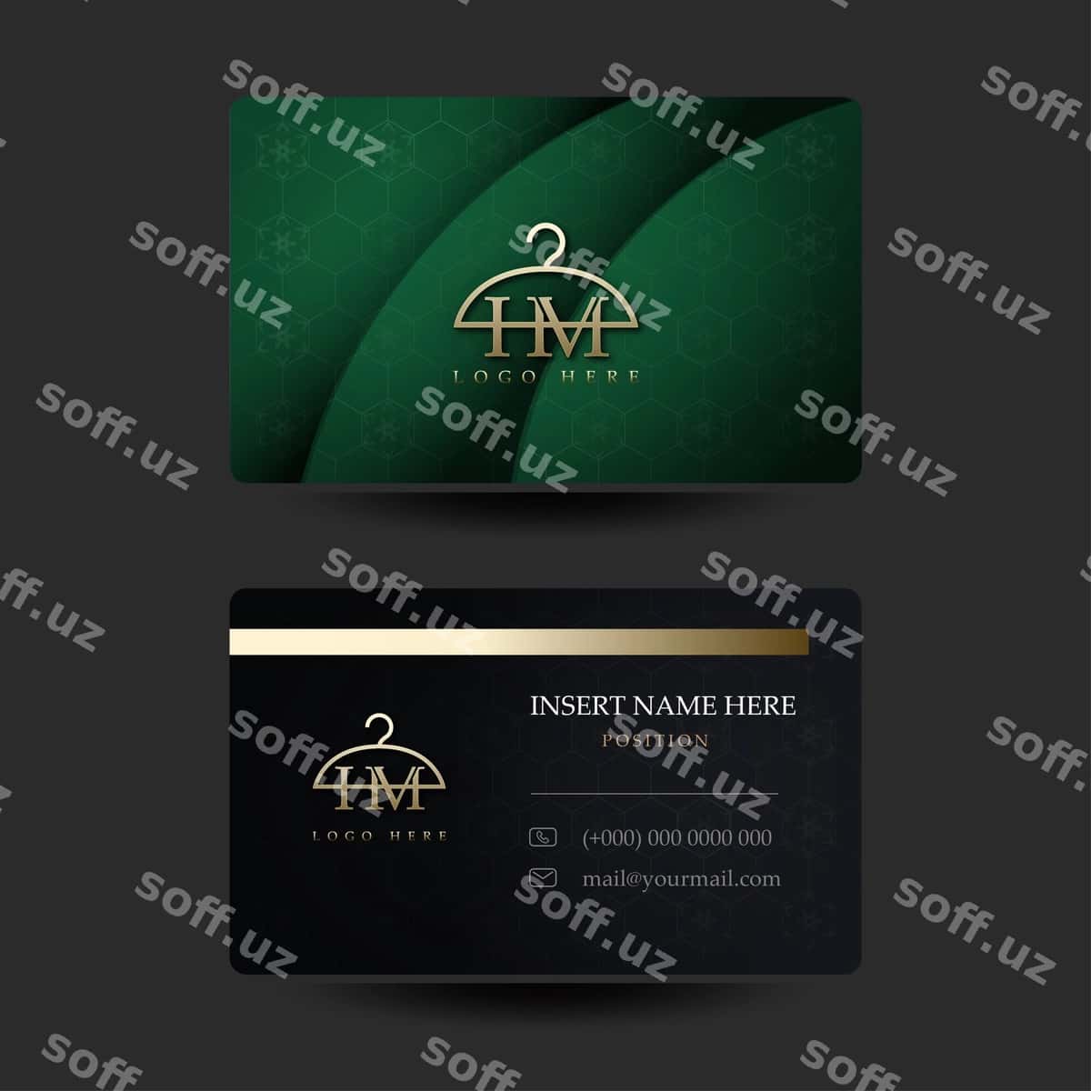 Yashil biznes-karta | Greenbussiness card 1