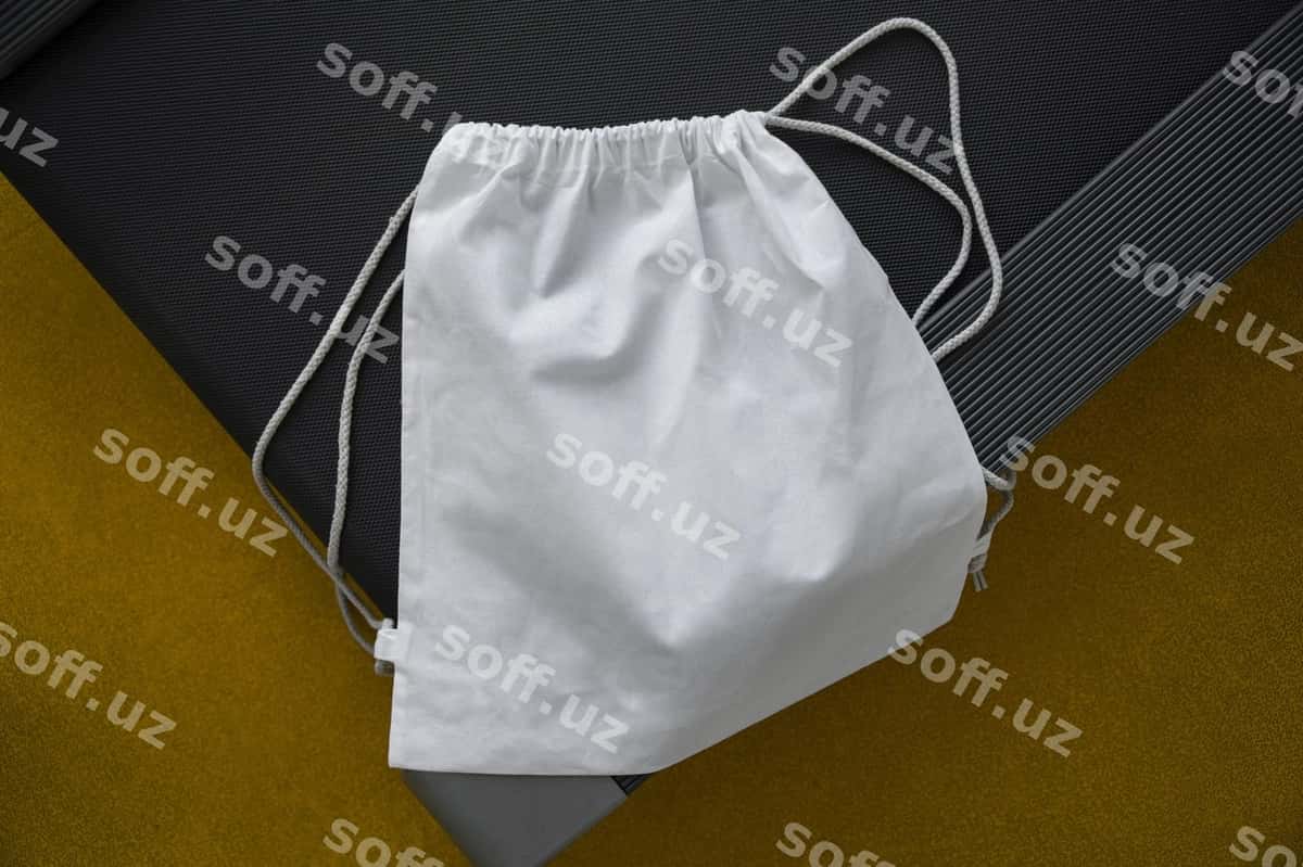 Sport sumka namuna dizayni | Gymsack mockup design 1