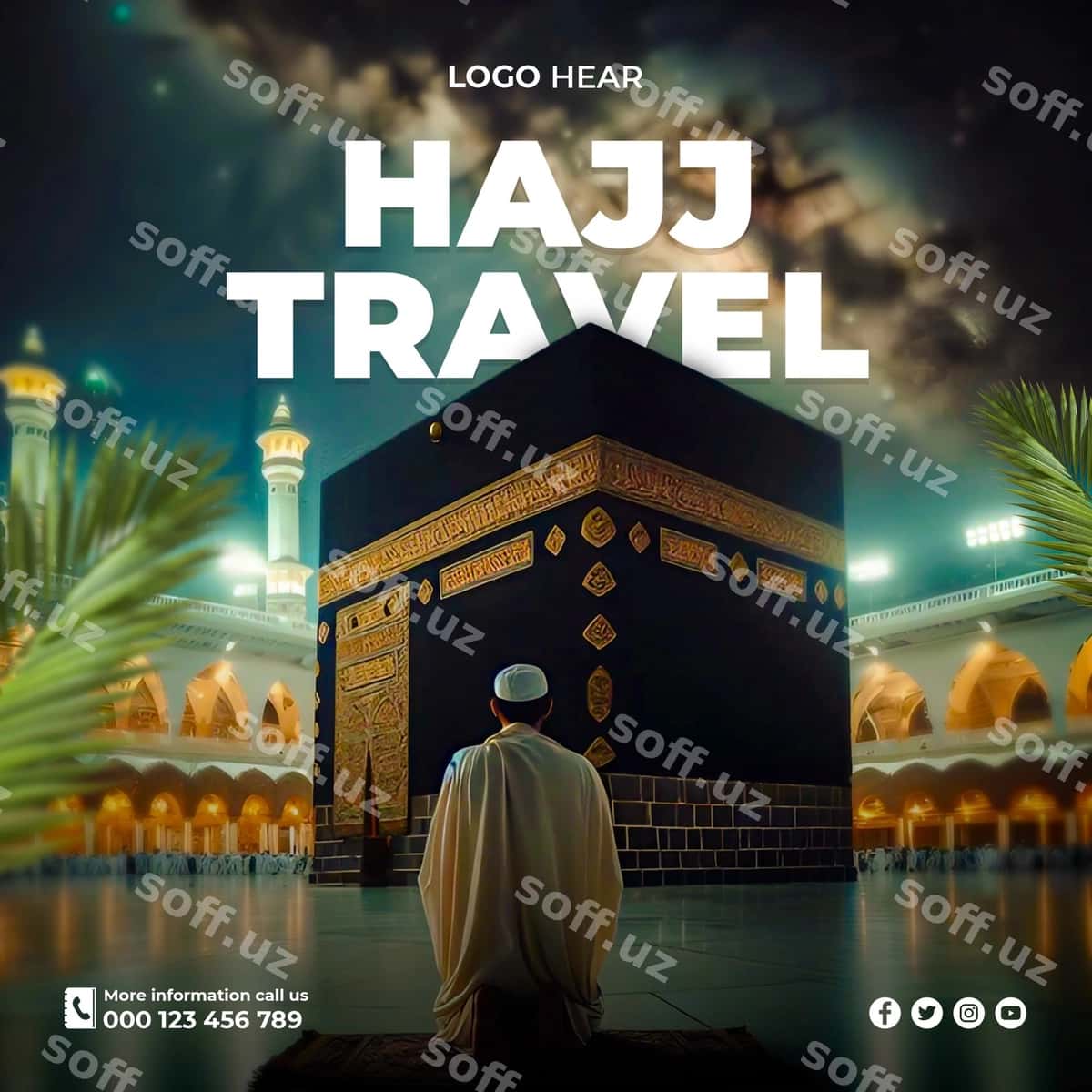 Haj safari reklamasi | Hajj travel advertisement 1