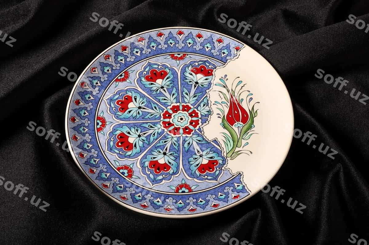 Haqiqiy qo'llanma sovg'a porselen tava | Handmade authentic gift porcelain plate 1