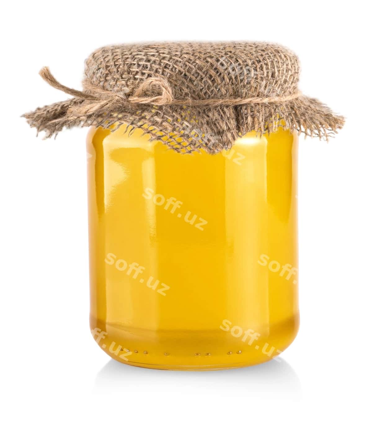 Shirin daryo yog'yi ajralangan oq fon | Honey bank isolated white background 1