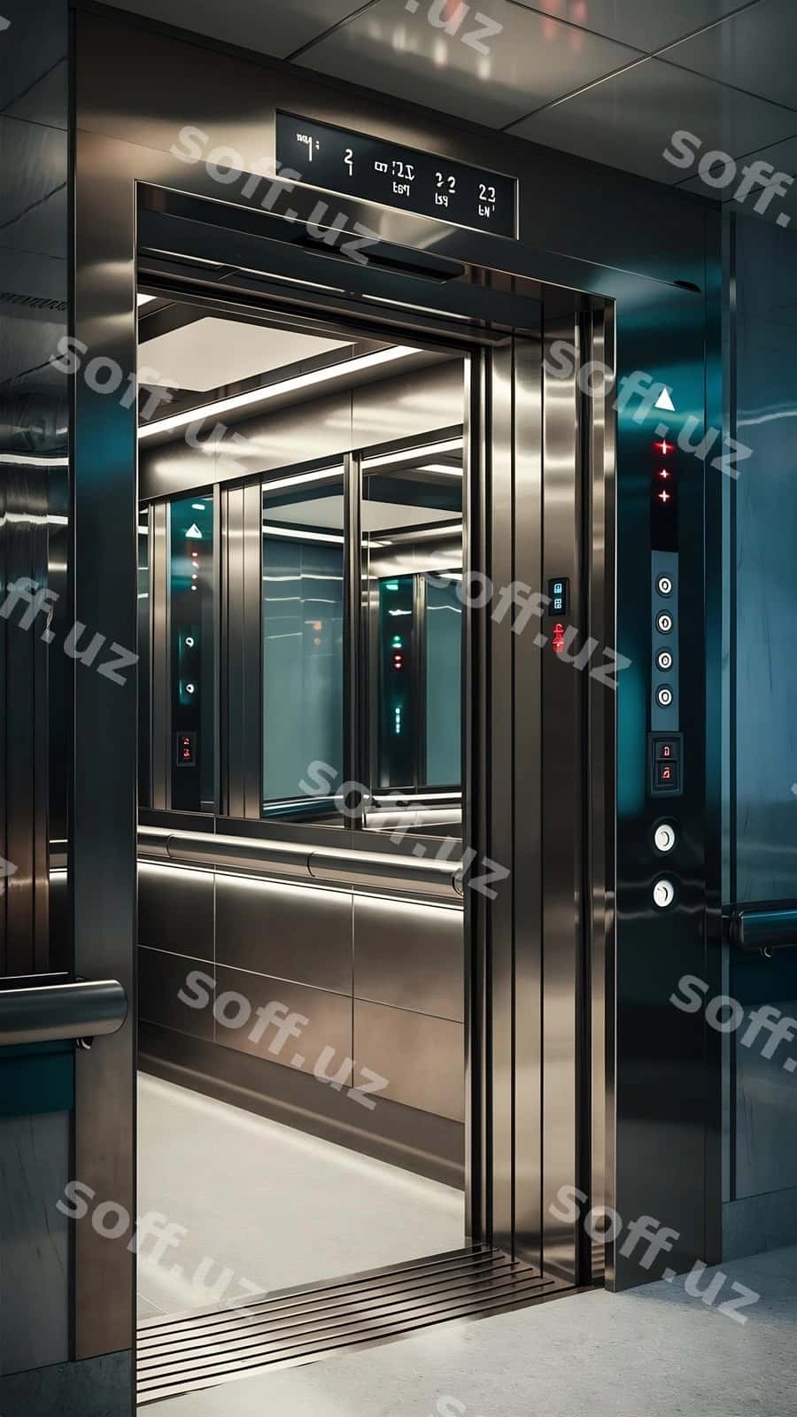 Shifoxona lift | Hospital elevator 1