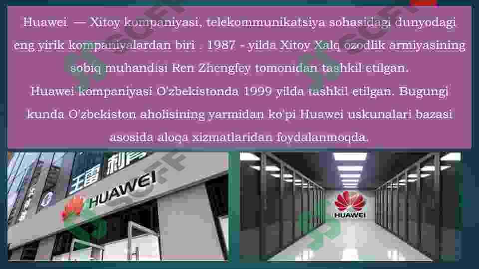 Huawei kompaniyasi 3