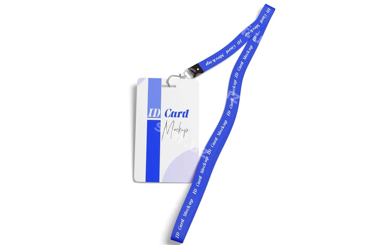 ID karta mockup | Id card mockup 1