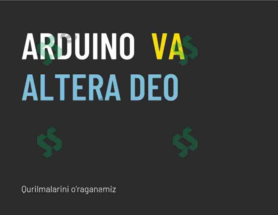 Arduino va Altera DE0 platalari 1