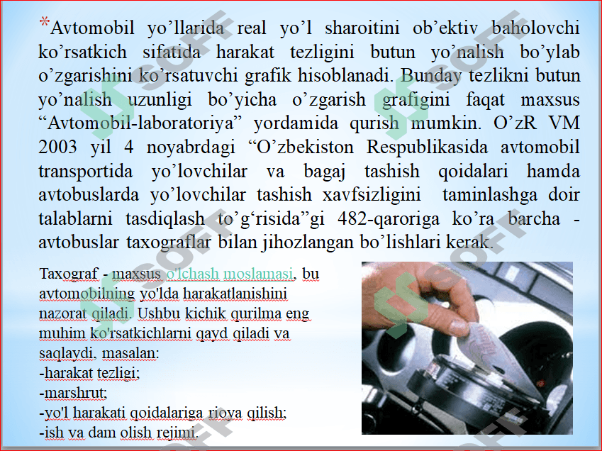 Yo‘nalishlarda yo‘lovchilar tashishni tashkil etish 2